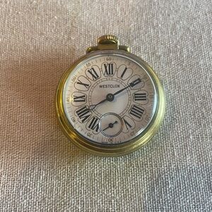 Vintage Westclox Mechanical Windup Pocket Watch